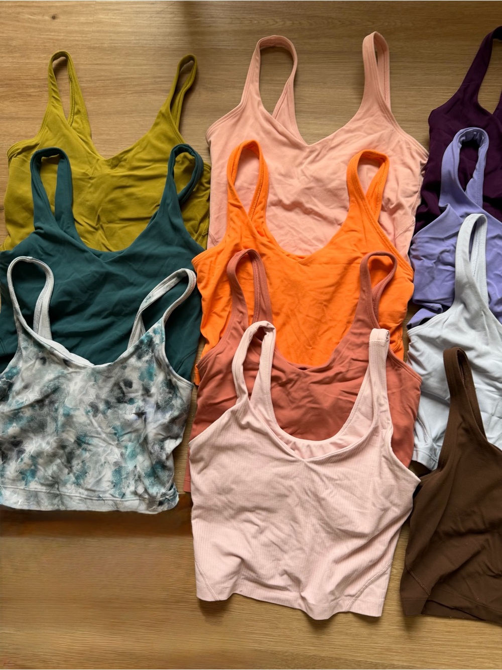 Lululemon Align Tank bundle lot of 14, size 6 - Picture 2 of 6